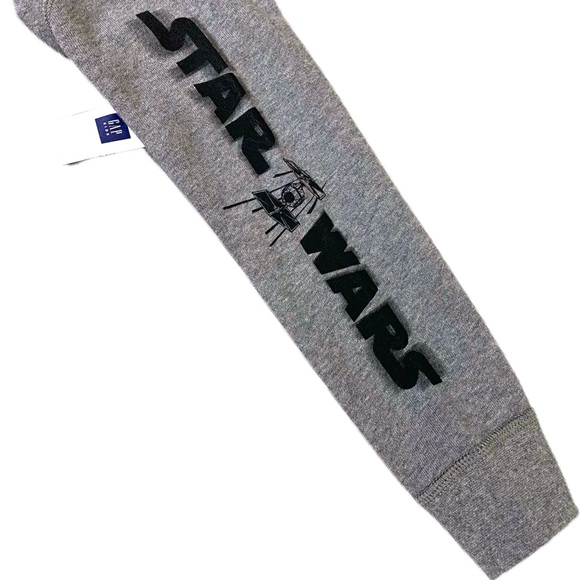 NWT Gap Kids Disney/Star Wars Gray Sweatshirt - Picture 4 of 9